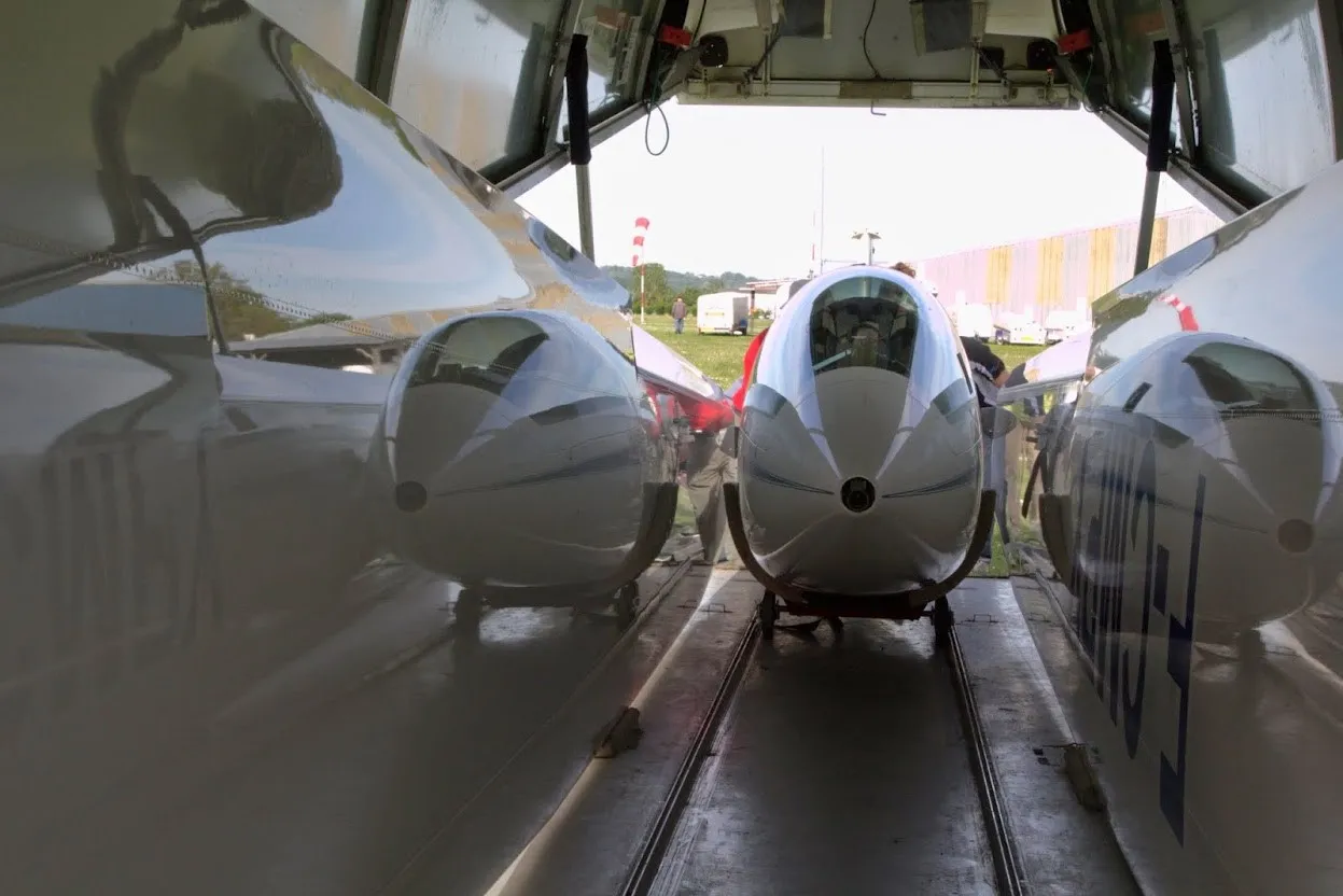 remorque spéciale planeur